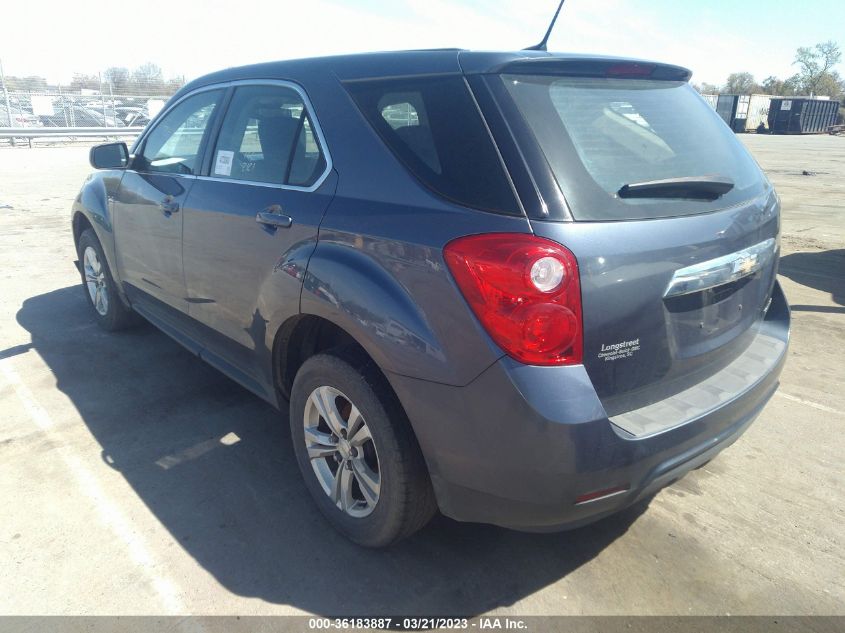 2013 CHEVROLET EQUINOX LS - 2GNALBEK1D6314214