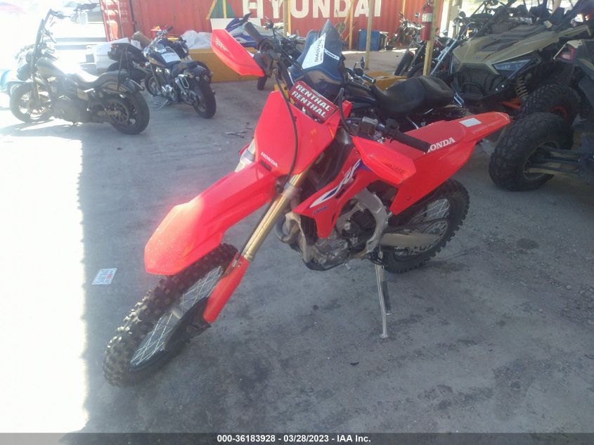 2022 HONDA CRF450 RX JH2PE1033NK300313