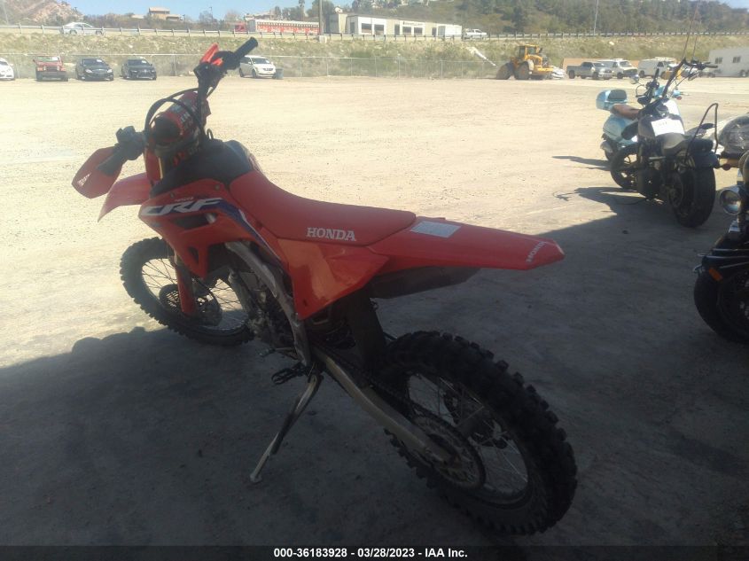 2022 HONDA CRF450 RX JH2PE1033NK300313