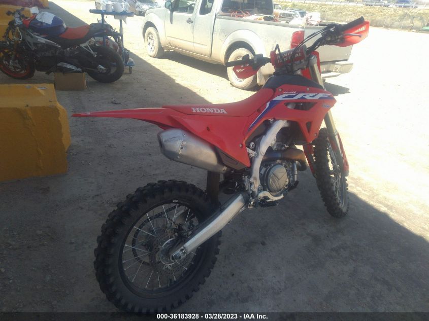 2022 HONDA CRF450 RX JH2PE1033NK300313