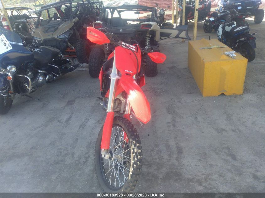 2022 HONDA CRF450 RX JH2PE1033NK300313
