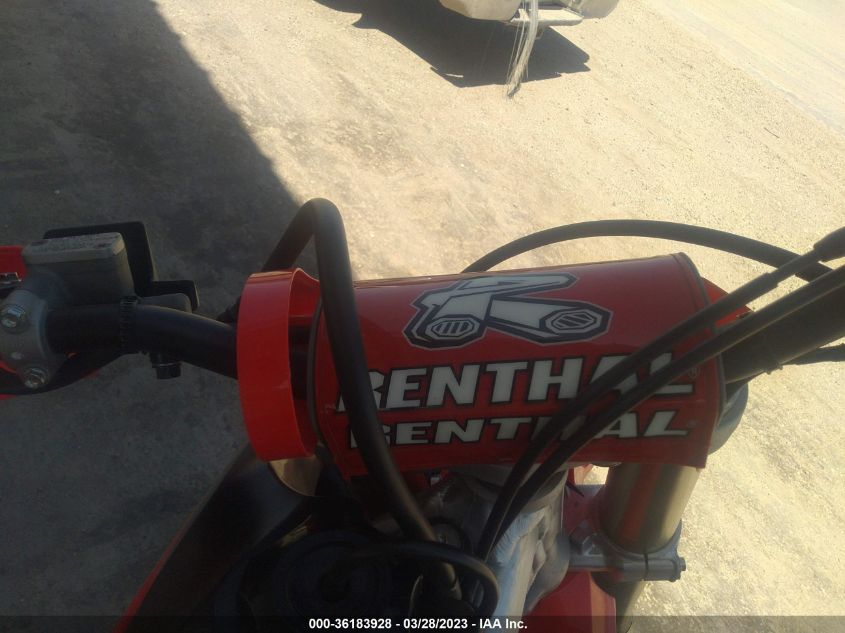 2022 HONDA CRF450 RX JH2PE1033NK300313