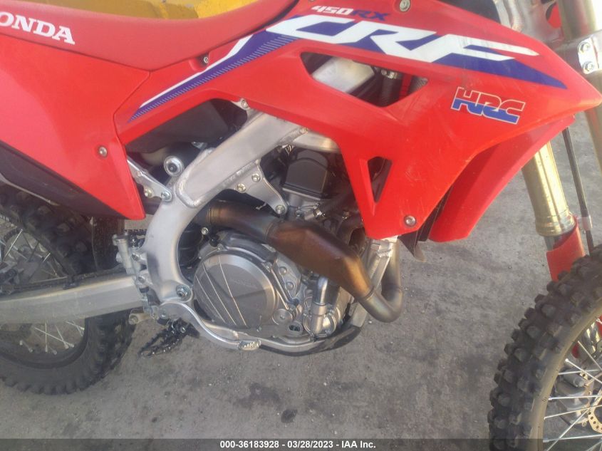 2022 HONDA CRF450 RX JH2PE1033NK300313