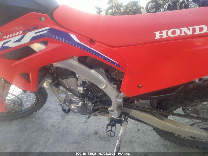 2022 HONDA CRF450 RX JH2PE1033NK300313