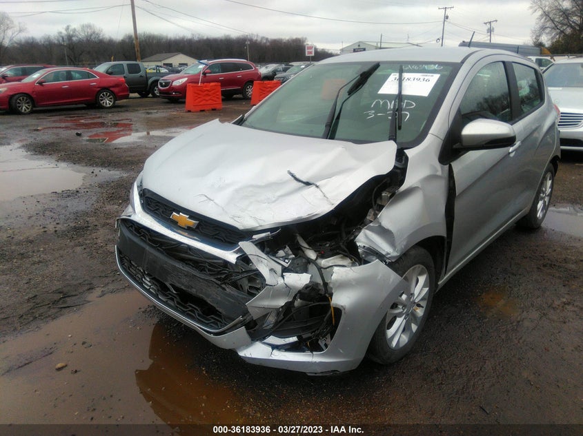VIN KL8CD6SA0KC737042 2019 CHEVROLET SPARK LT