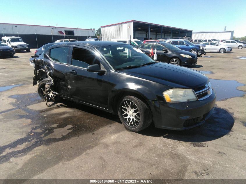 2014 DODGE AVENGER SE - 1C3CDZAG7EN108969