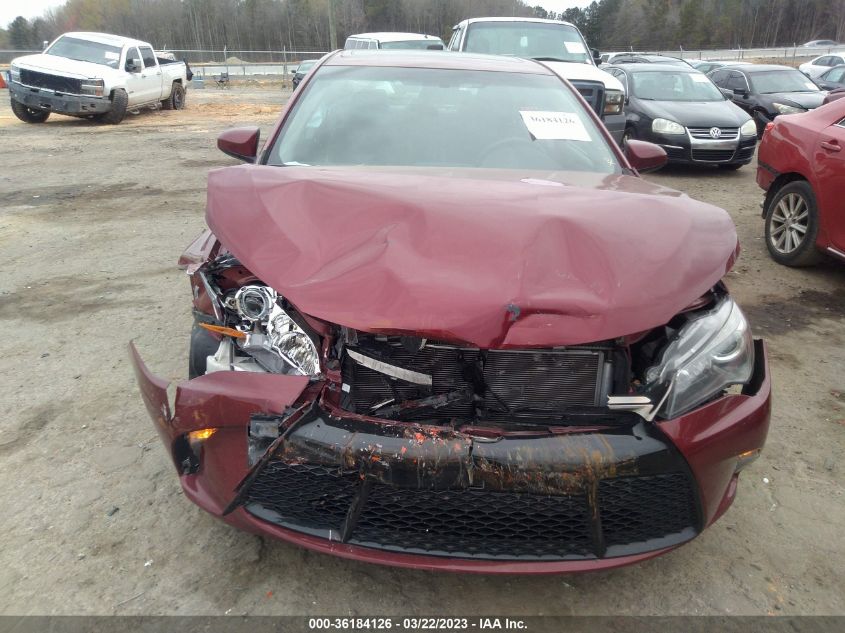 2015 TOYOTA CAMRY XLE/SE/LE/XSE - 4T1BF1FK1FU896165