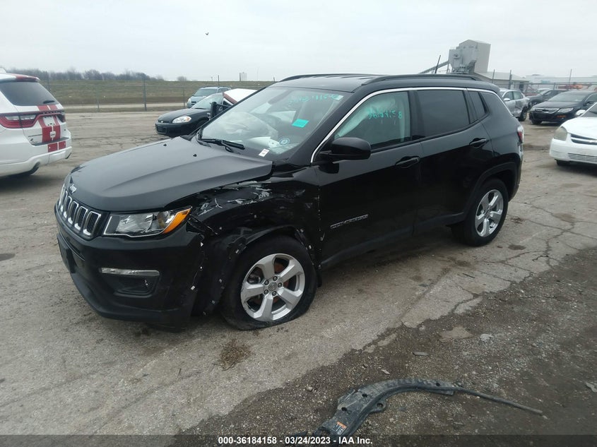 VIN 3C4NJCBB0JT414337 2018 JEEP COMPASS LATITUDE