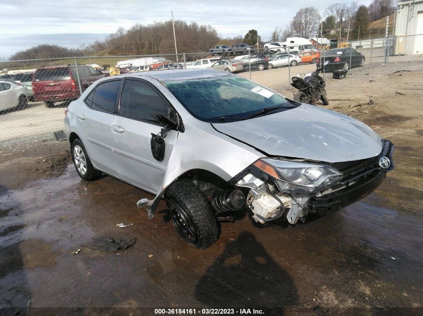 2015 TOYOTA COROLLA L/LE/S/S PLUS/LE PLUS - 2T1BURHE6FC480044