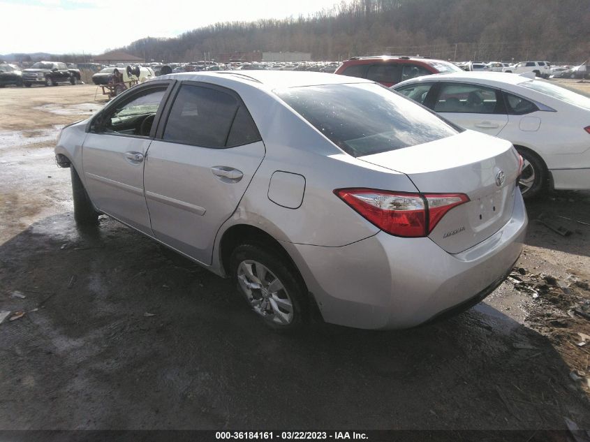 2015 TOYOTA COROLLA L/LE/S/S PLUS/LE PLUS - 2T1BURHE6FC480044