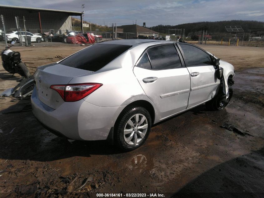 2015 TOYOTA COROLLA L/LE/S/S PLUS/LE PLUS - 2T1BURHE6FC480044