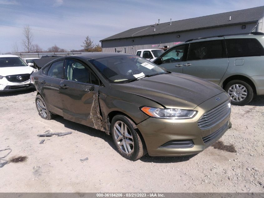 2013 FORD FUSION SE - 3FA6P0H75DR165965