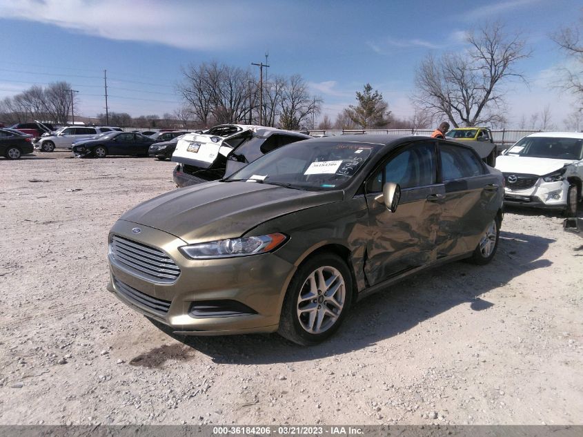 2013 FORD FUSION SE - 3FA6P0H75DR165965