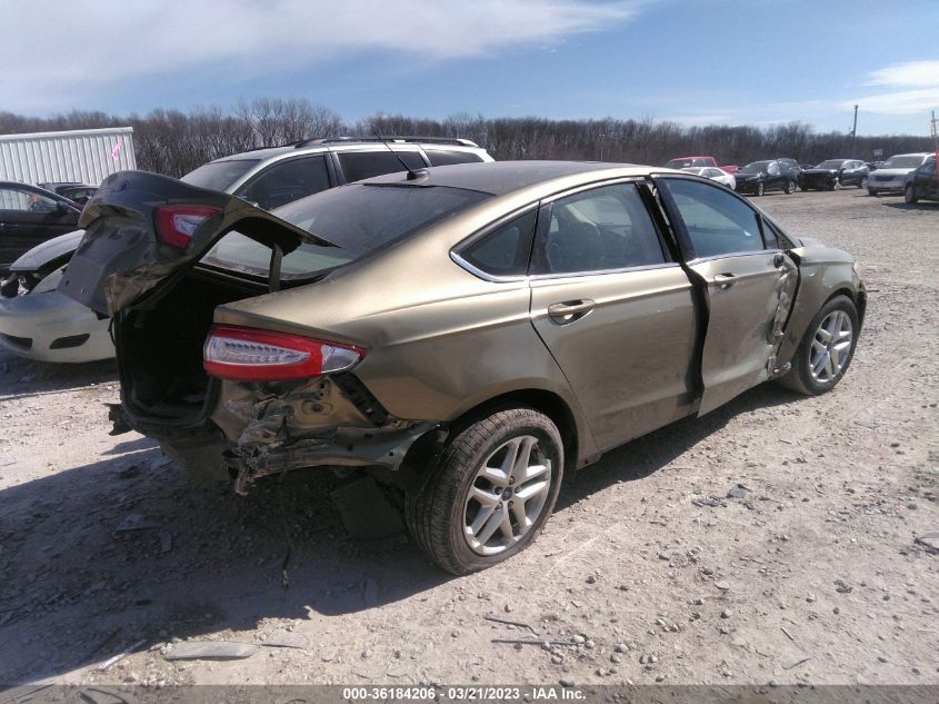 2013 FORD FUSION SE - 3FA6P0H75DR165965