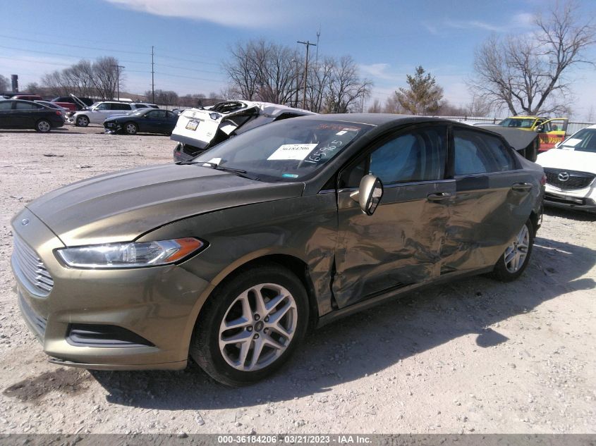 2013 FORD FUSION SE - 3FA6P0H75DR165965