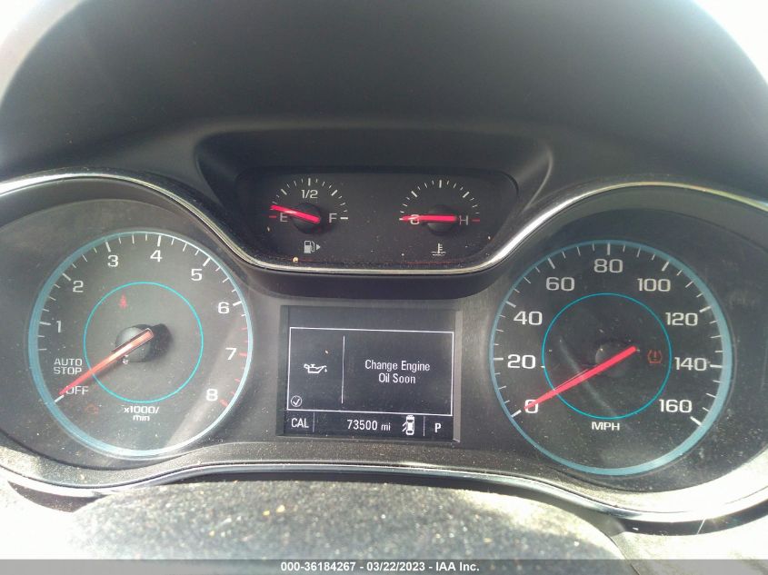 2017 CHEVROLET CRUZE LT - 1G1BE5SM6H7275598