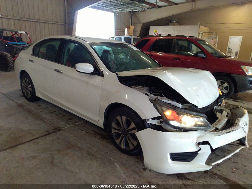 2013 HONDA ACCORD SDN LX - 1HGCR2F34DA153885