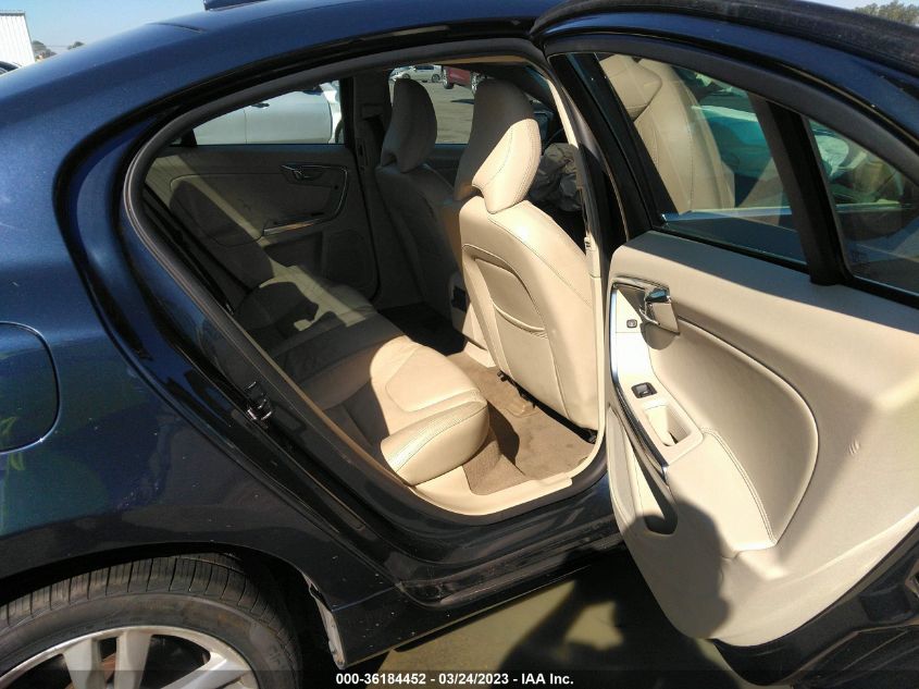 2013 VOLVO S60 T5 - YV1612FS6D2202020
