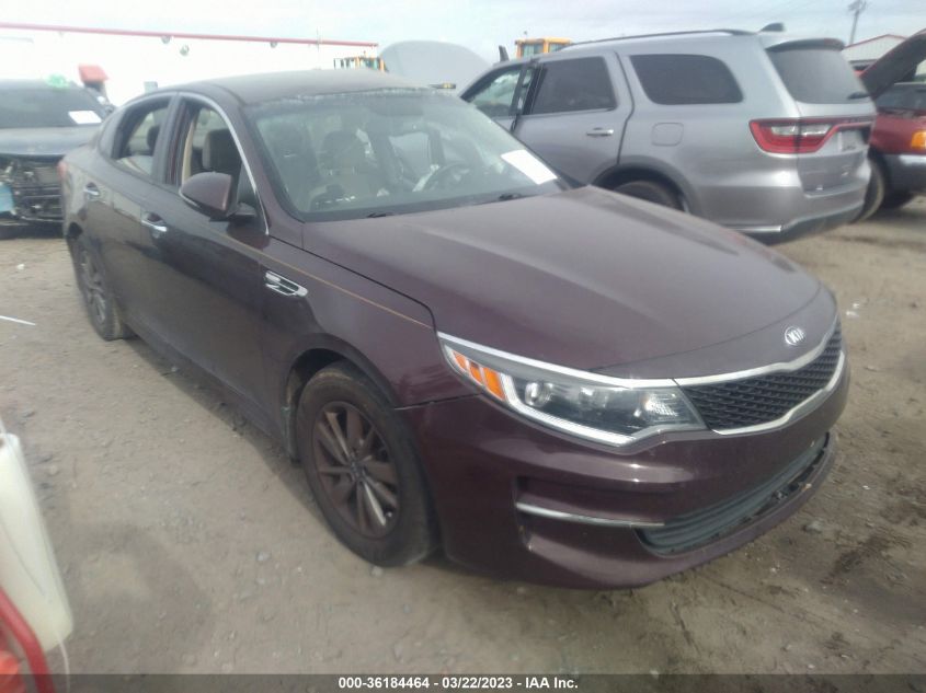 2016 KIA OPTIMA LX TURBO - 5XXGT4L11GG073551