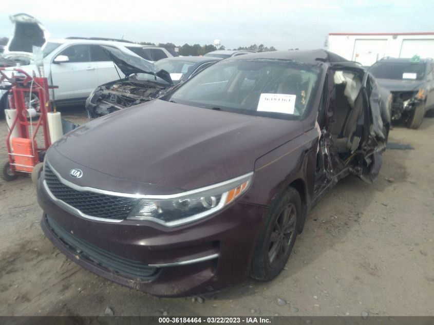 2016 KIA OPTIMA LX TURBO - 5XXGT4L11GG073551