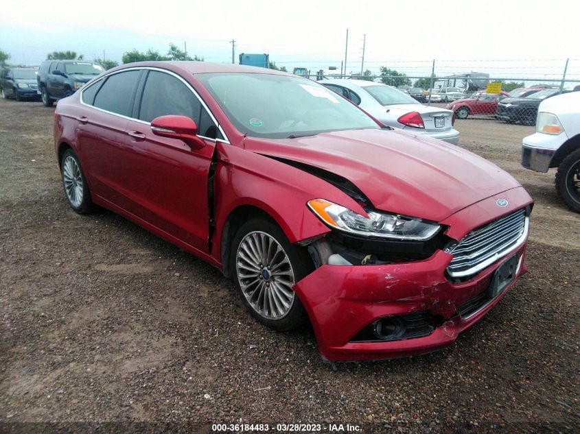 2016 FORD FUSION TITANIUM - 3FA6P0K91GR148840