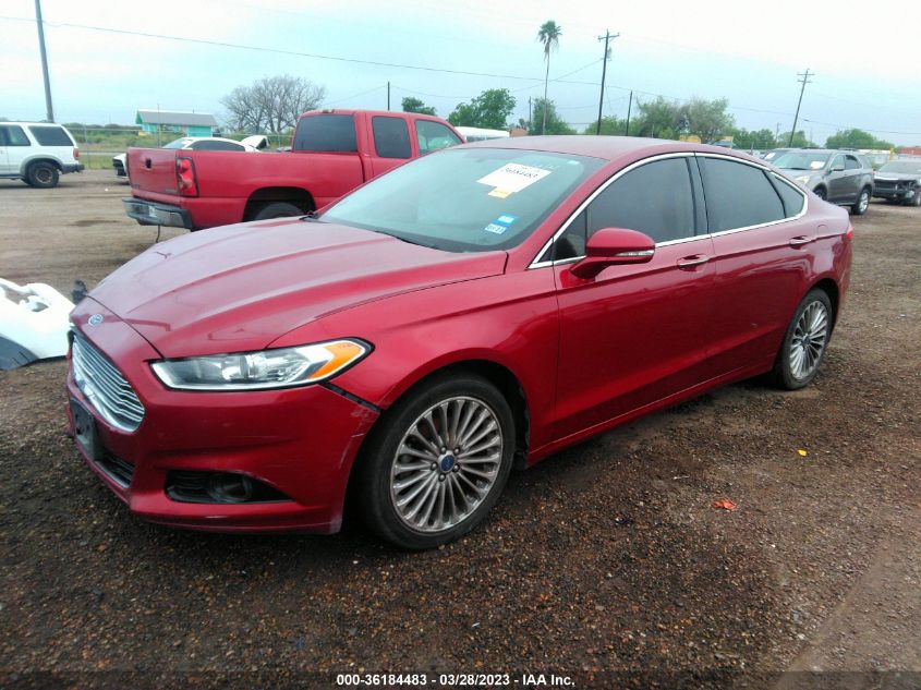 2016 FORD FUSION TITANIUM - 3FA6P0K91GR148840