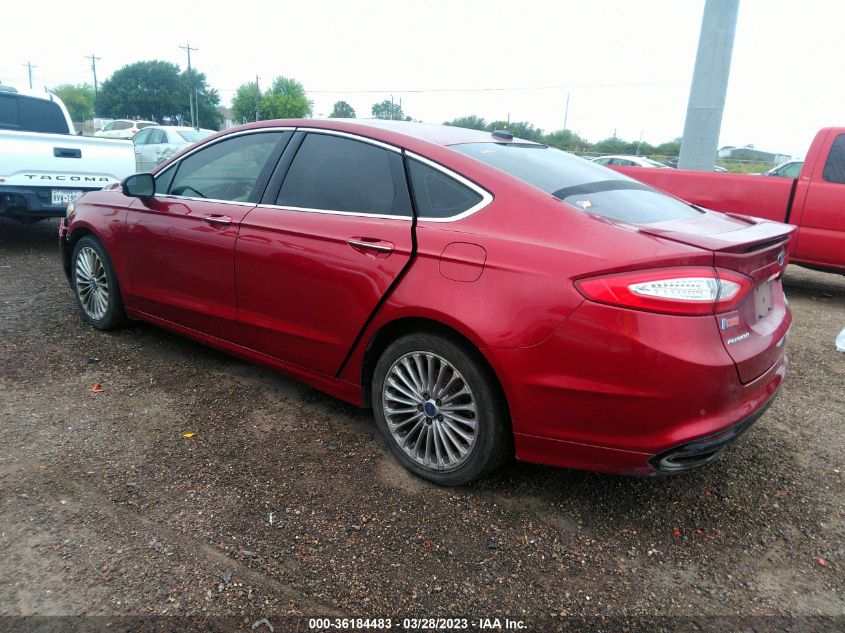 2016 FORD FUSION TITANIUM - 3FA6P0K91GR148840