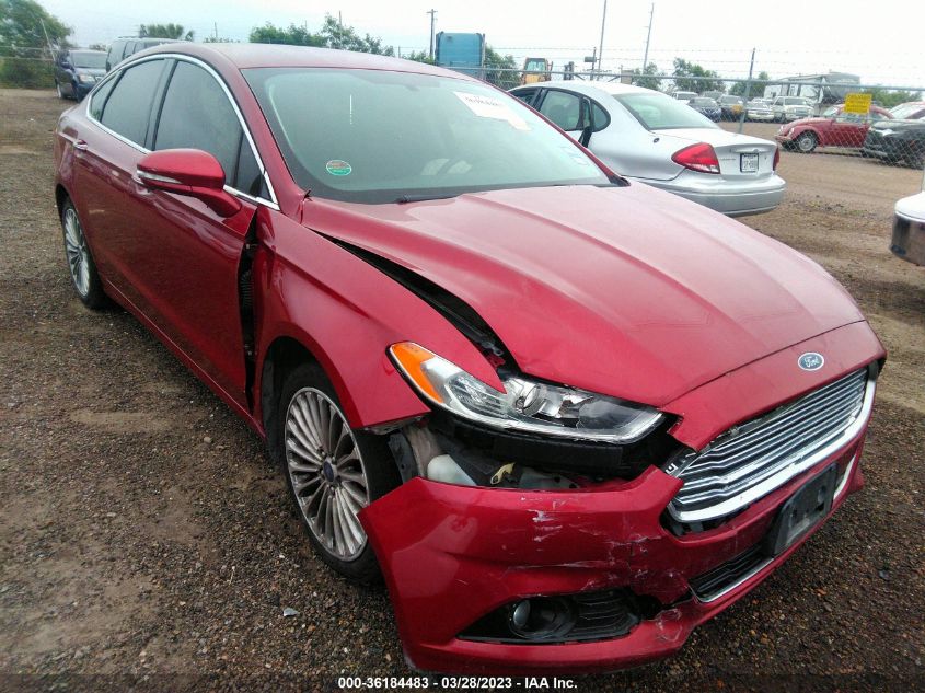 2016 FORD FUSION TITANIUM - 3FA6P0K91GR148840