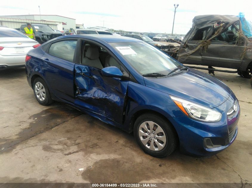 2016 HYUNDAI ACCENT SE - KMHCT4AE8GU028326