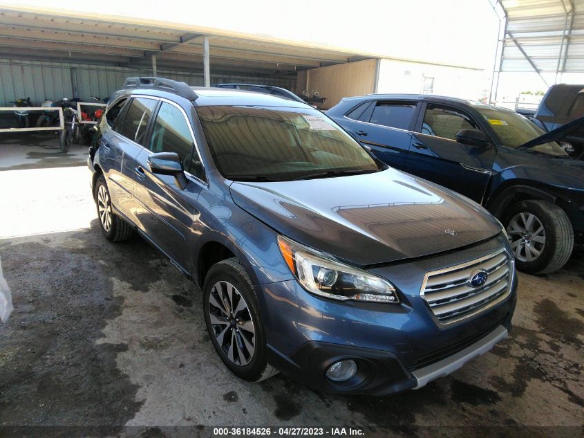 2016 SUBARU OUTBACK 2.5I LIMITED - 4S4BSALC0G3244833