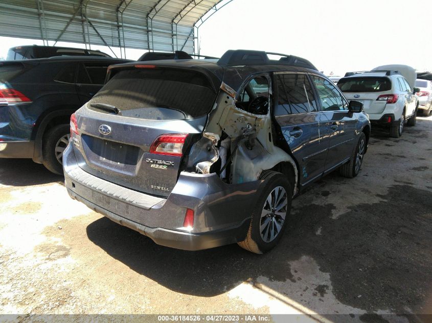 2016 SUBARU OUTBACK 2.5I LIMITED - 4S4BSALC0G3244833