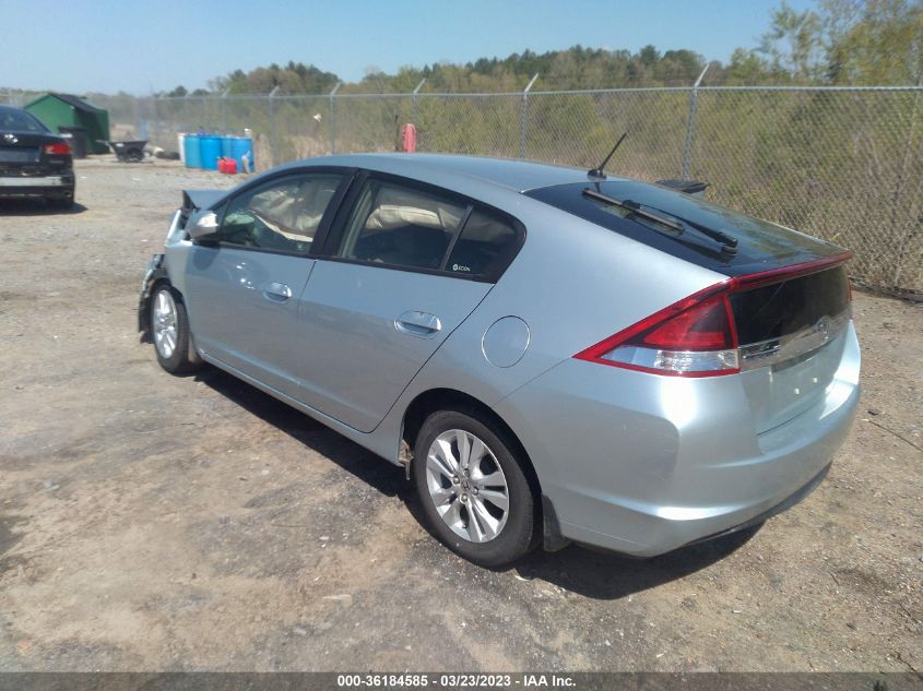 2013 HONDA INSIGHT EX JHMZE2H72DS001472
