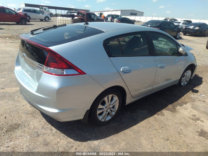 2013 HONDA INSIGHT EX JHMZE2H72DS001472