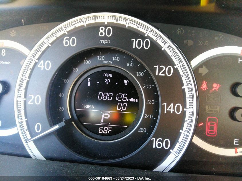 2015 HONDA ACCORD SEDAN EX-L - 1HGCR3F85FA004342