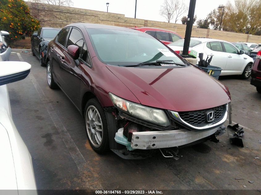 2015 HONDA CIVIC SEDAN LX - 19XFB2F54FE249324