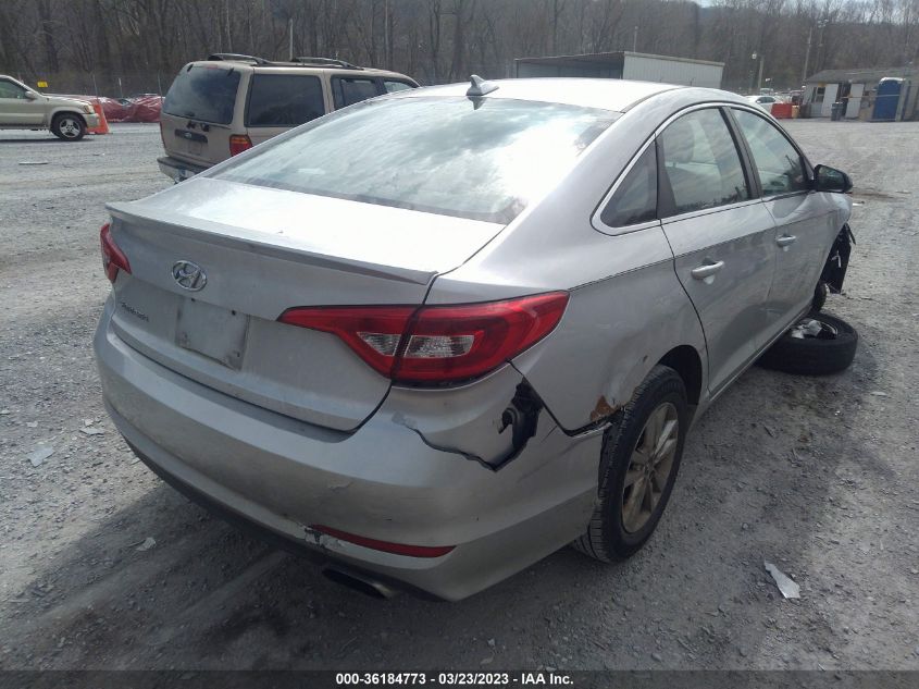 2015 HYUNDAI SONATA 2.4L SE - 5NPE24AF3FH071134