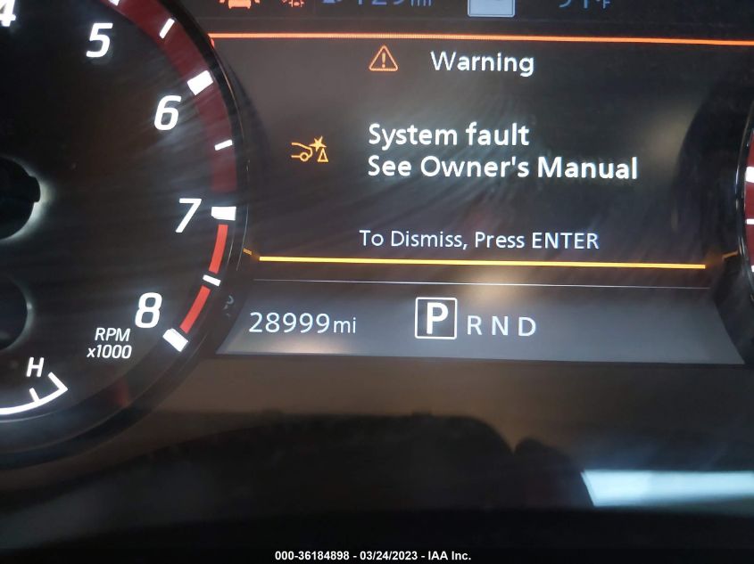 2022 NISSAN FRONTIER PRO-X - 1N6ED1EJ1NN609333