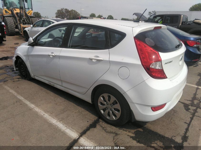 2015 HYUNDAI ACCENT GS - KMHCT5AE3FU233198