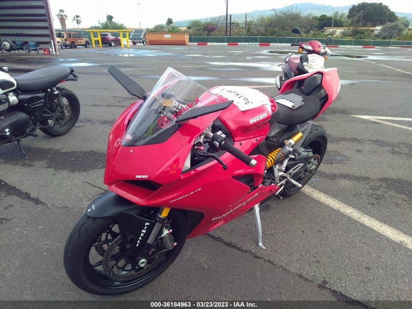 2021 DUCATI PANIGALE V2 ZDMHAATW9MB002592