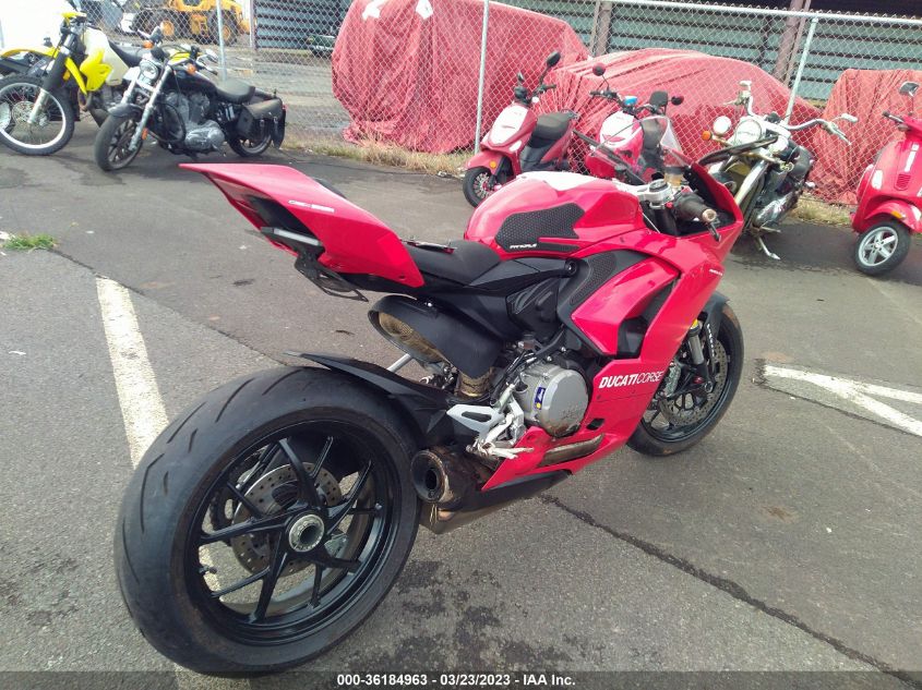 2021 DUCATI PANIGALE V2 ZDMHAATW9MB002592