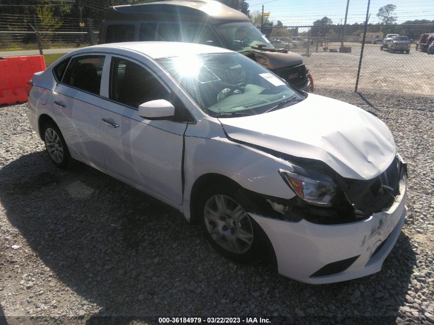 2016 NISSAN SENTRA S - 3N1AB7AP7GY331227