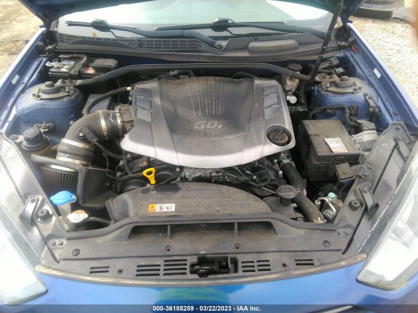 2015 HYUNDAI GENESIS COUPE 3.8L BASE KMHHT6KJ8FU129961