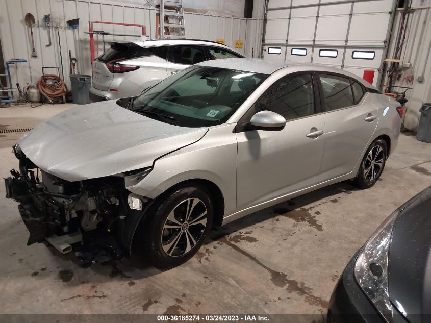 2021 NISSAN SENTRA SV - 3N1AB8CV2MY280586