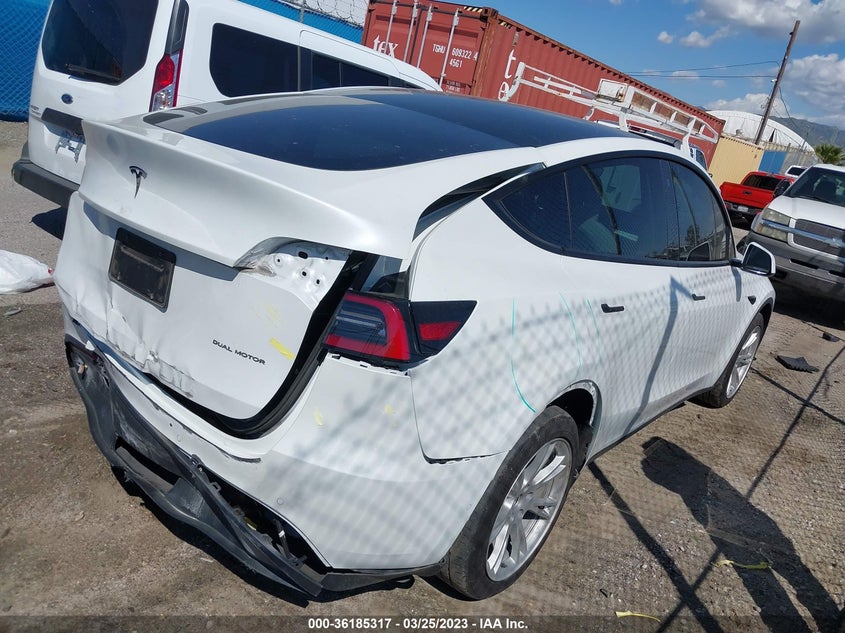 VIN 5YJYGDEE7MF299858 2021 TESLA MODEL Y LONG RANGE