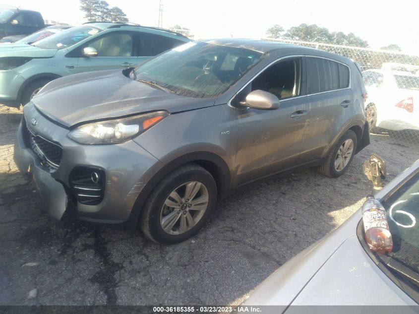 2018 KIA SPORTAGE LX - KNDPMCAC6J7331154