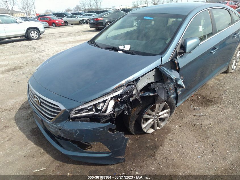 2015 HYUNDAI SONATA 2.4L SE - 5NPE24AF8FH062624