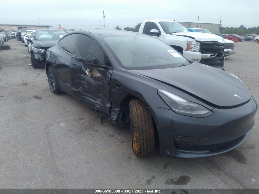 2022 TESLA MODEL 3 - 5YJ3E1EA0NF121545