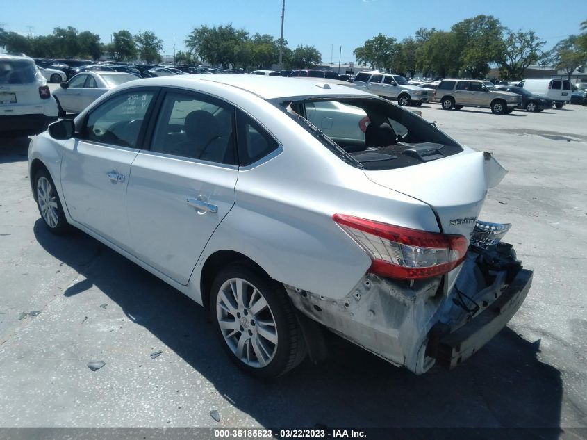 2013 NISSAN SENTRA SL - 3N1AB7AP5DL640879
