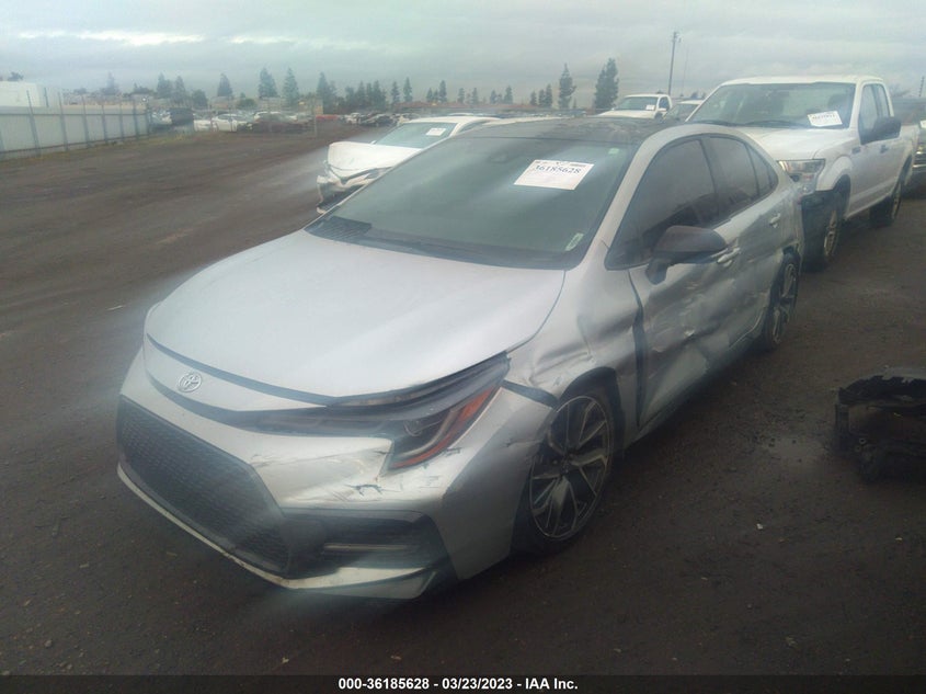 VIN 5YFP4MCE8NP135547 2022 TOYOTA COROLLA SE/SE NIGHTSHADE/APEX SE