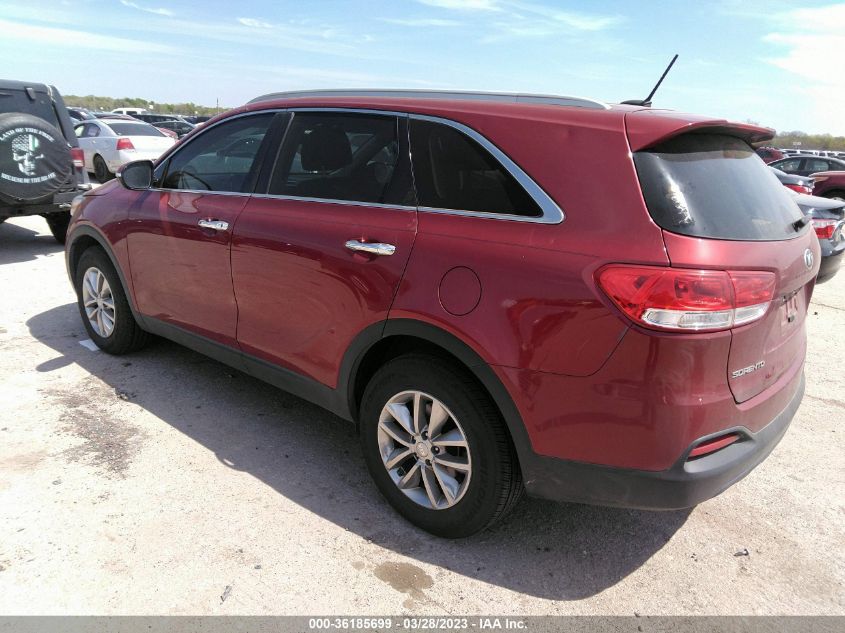 2017 KIA SORENTO LX - 5XYPG4A36HG209324